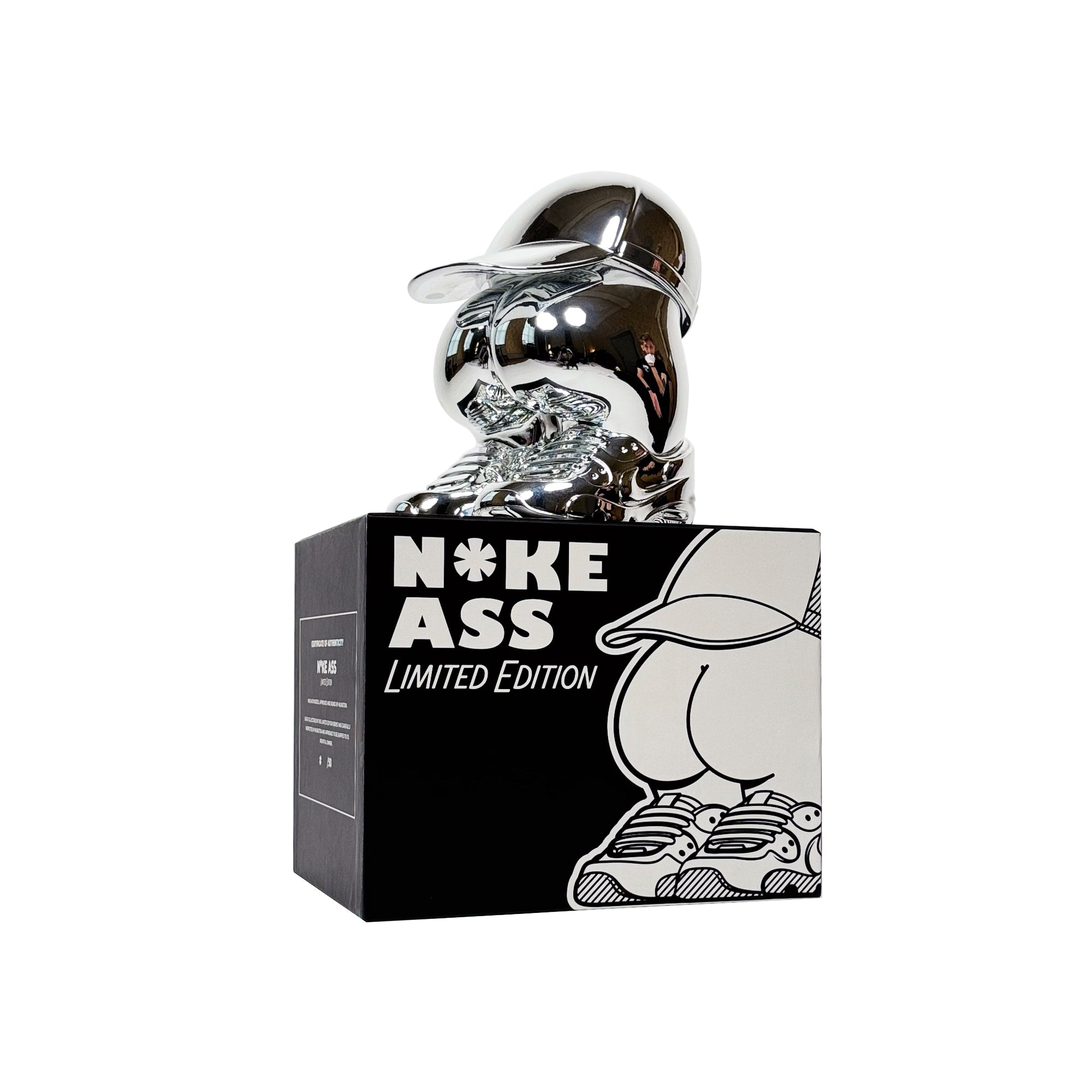 N*ke Ass Silver